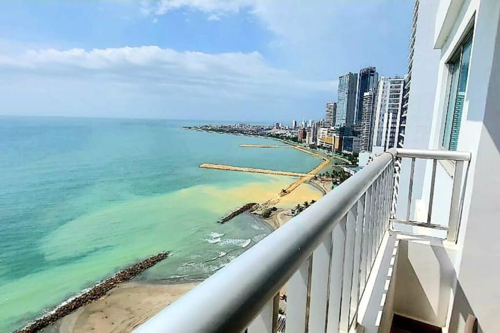 Hermoso Apartamento Vista Al Mar. Edf Palmetto 1 . Cartagena Exteriör bild