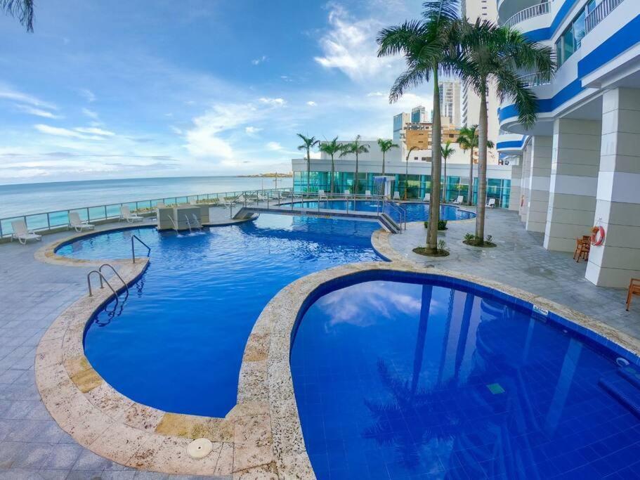 Hermoso Apartamento Vista Al Mar. Edf Palmetto 1 . Cartagena Exteriör bild